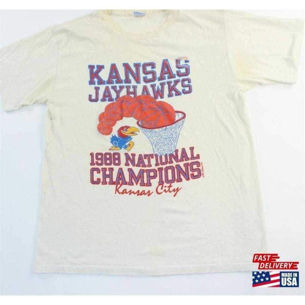 1988 Kansas Jayhawks National Champions Tshirt